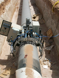 internal pipe coating system